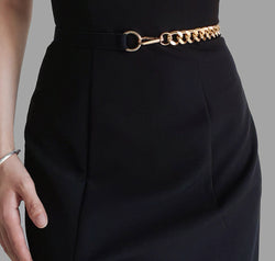 Half Alloy Chain Elastic Belt