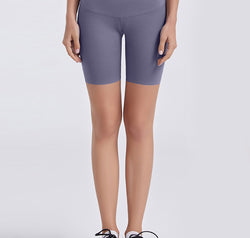 Wide Waistband Sports Shorts