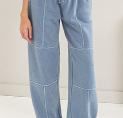 HYFVE Stitched Design Drawstring Sweatpants