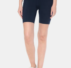 Leggings Depot Full Size High Waist Active Shorts