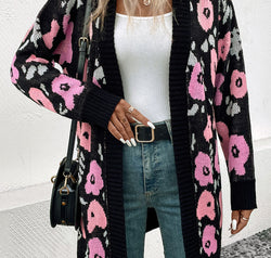 Open Front Longline Cardigan