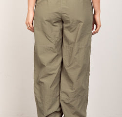 VERY J Drawstring Woven Parachute Joggers
