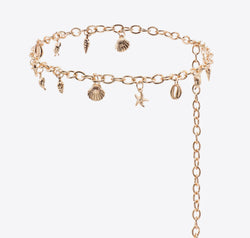 Ocean Element Charm Chain Belt