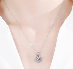 Moissanite 925 Sterling Silver Necklace