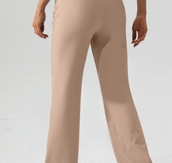 High Waist Straight Active Pants