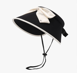Bow Ice Silk Sun Hat