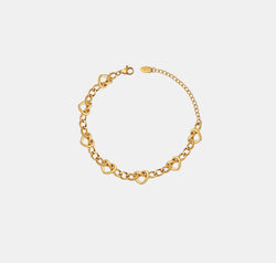 18K Gold-Plated Titanium Steel Bracelet