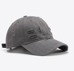 Distressed Adjustable Baseball Cap