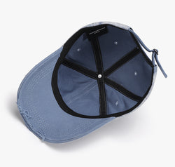 Distressed Adjustable Cotton Hat
