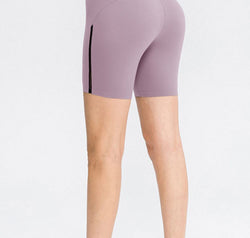 Wide Waistband Sports Shorts