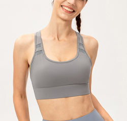 Scoop Neck Long Sports Bra