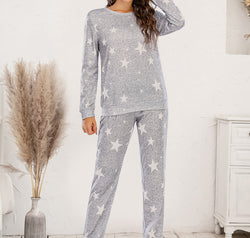 Star Top and Pants Lounge Set