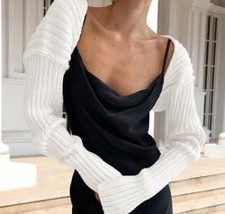 Long Sleeve Knit Bolero