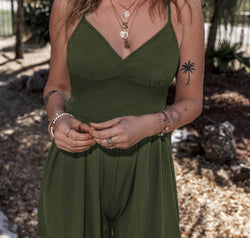 V-Neck Spaghetti Strap Romper