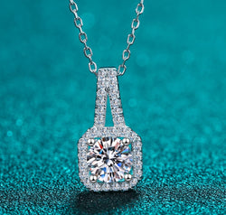 Moissanite 925 Sterling Silver Necklace