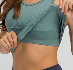 Round Neck Racerback Active Tank