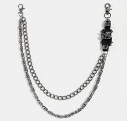 Double Layer Alloy Chain Belt