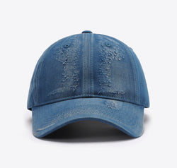 Distressed Adjustable Baseball Cap