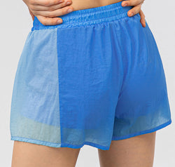 Color Block Drawstring Active Shorts