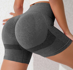 High Waist Active Shorts