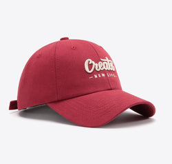 CREATE NEW LIFE Adjustable Cotton Baseball Cap