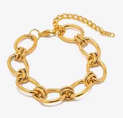 Chunky Chain Stainless Steel Bracelet
