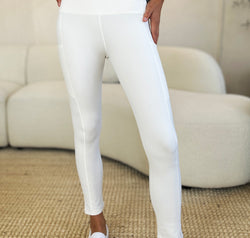 Wide Waistband Sports Leggings