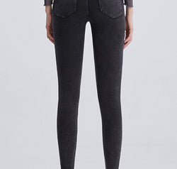 High Waist Cropped Jeans