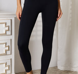 Basic Bae Wide Waistband Sports Leggings