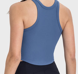 Round Neck Racerback Active Tank