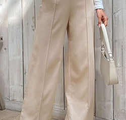 Center Seam Wide Leg Pants