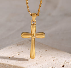 Stainless Steel Cross Necklace