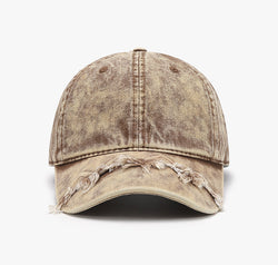 Fringe Adjustable Cotton Baseball Cap