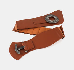 Retro Elastic Wide Belt