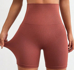 Seamless High Waist Active Shorts