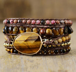 Natural Stone Layered Bracelet