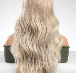 13*2" Lace Front Wigs Synthetic Long Wave 25" 150% Density
