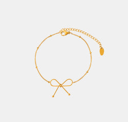 Titanium Steel Bow Bracelet