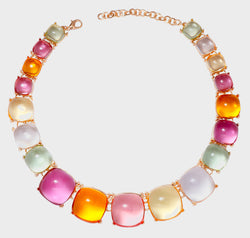 Alloy & Rhinestone Necklace