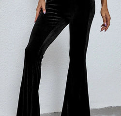 High Waist Flare Leg Pants