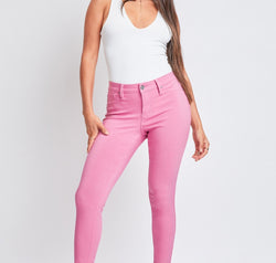 YMI Jeanswear Full Size Hyperstretch Mid-Rise Skinny Pants