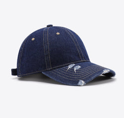 Distressed Adjustable Baseball Cap