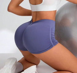 Elastic Waist Active Shorts