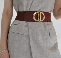 D Buckle Elastic Belt