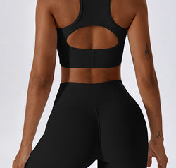 Basic Bae Cutout Racerback Active Tank