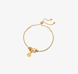 Heart Charm Titanium Steel Bracelet