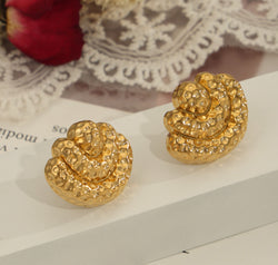 Titanium Steel Geometric Shape Earrings