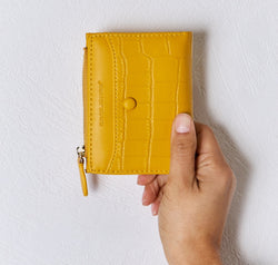 David Jones Texture PU Leather Mini Wallet