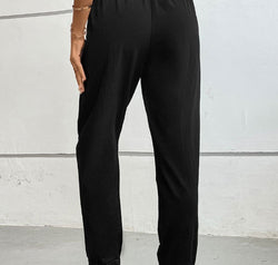 Tie Front Long Pants