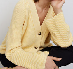 Raglan Sleeve Button Down Cardigan